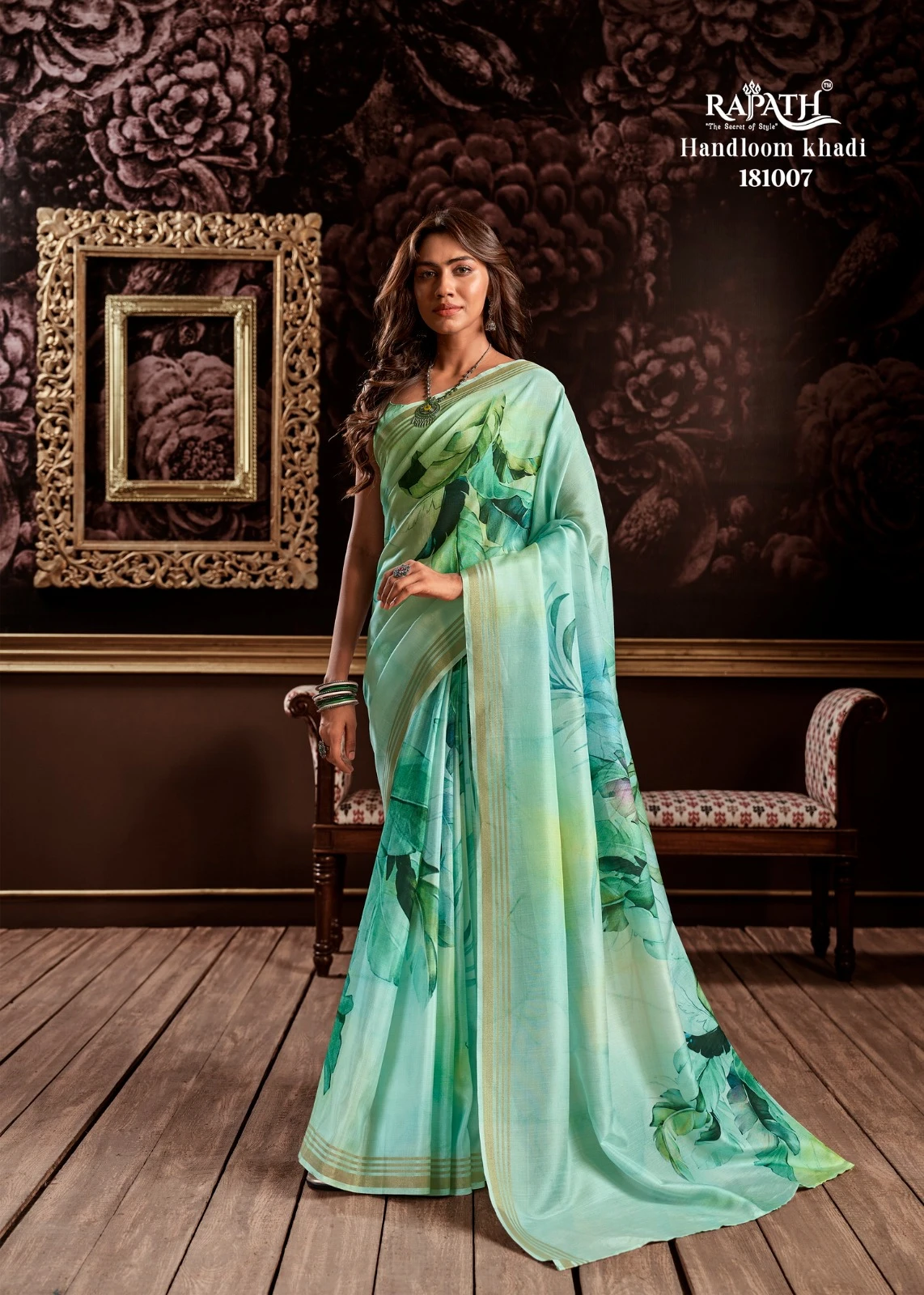 Rajpath Gangotri Pure Handloom Silk Wholesale Fancy Saree Catalog — Wholesale Sarees, MPA wholesale from Surat - Gallery Image 4